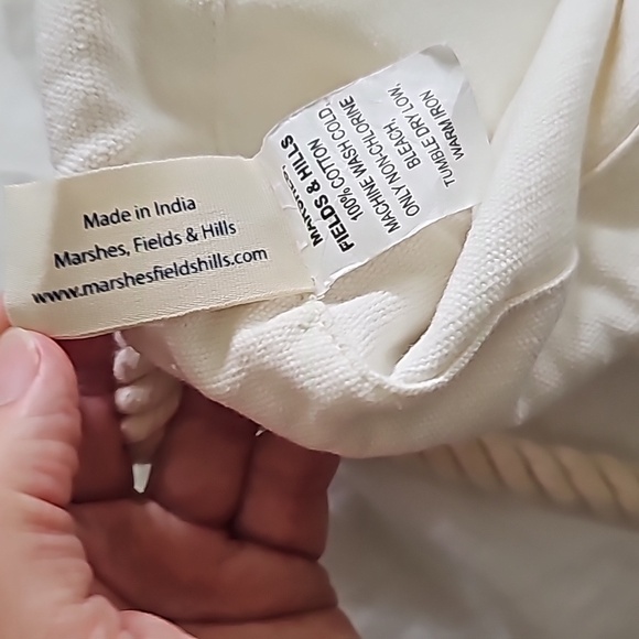 Canvas Cotton Laundry Bag by Marshes, Fields, and Hills - Picture 2 of 5